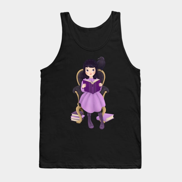 Gothic Novels Tank Top by LunarFox